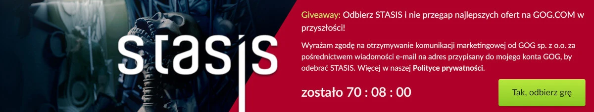 Przygodowy horror sci-fi Stasis za darmo na GOG. To początek The GOG Sale