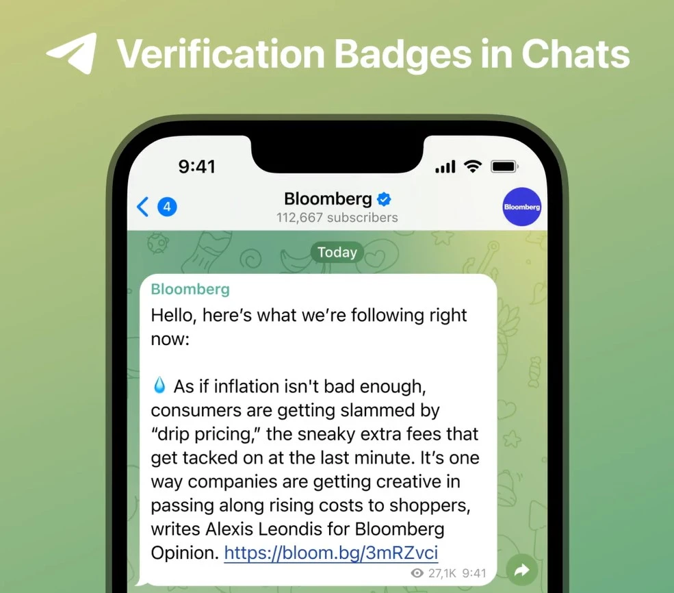 telegram premium nowosci 9