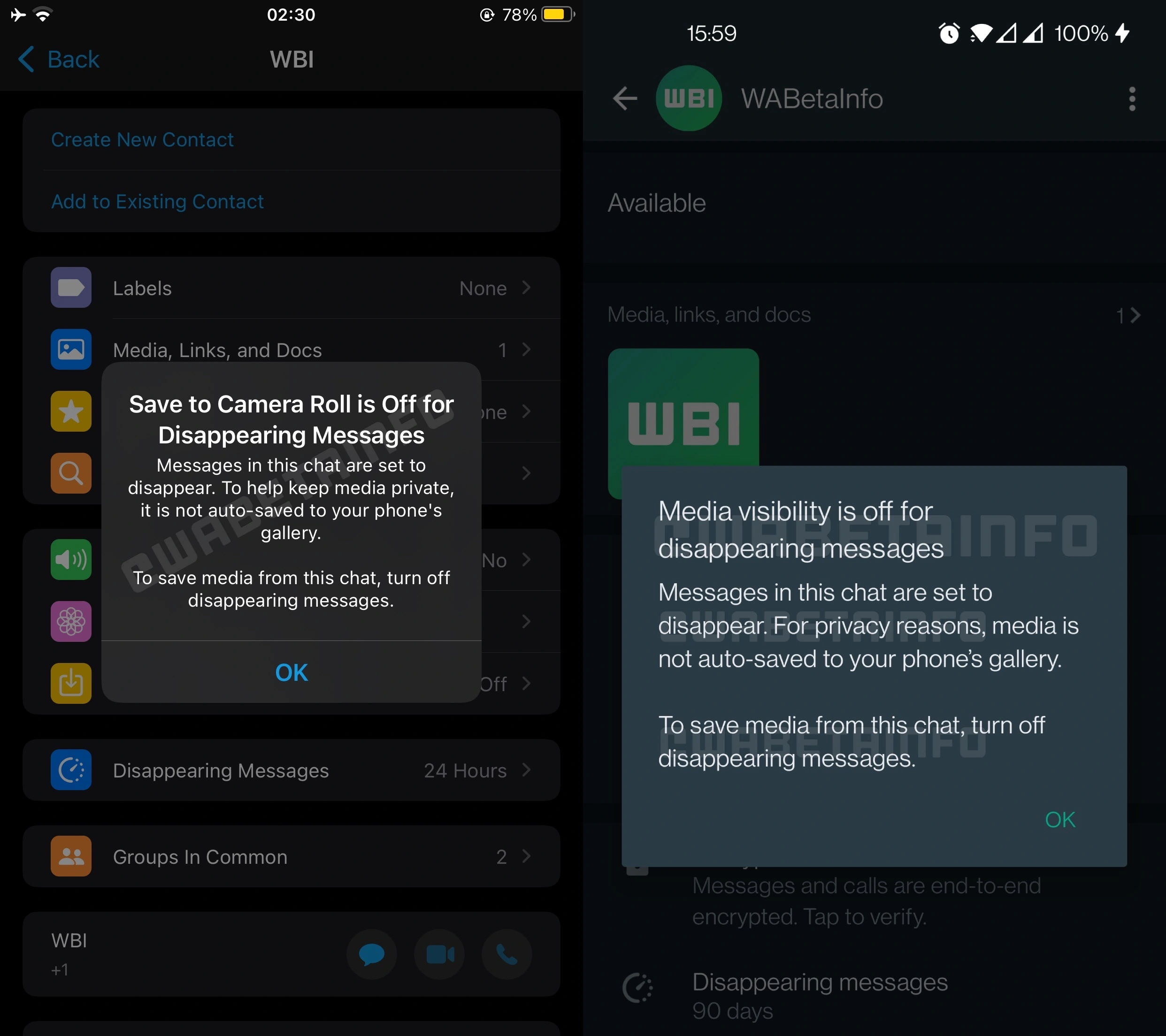 whatsapp znikajace wiadomosci lepsze 1