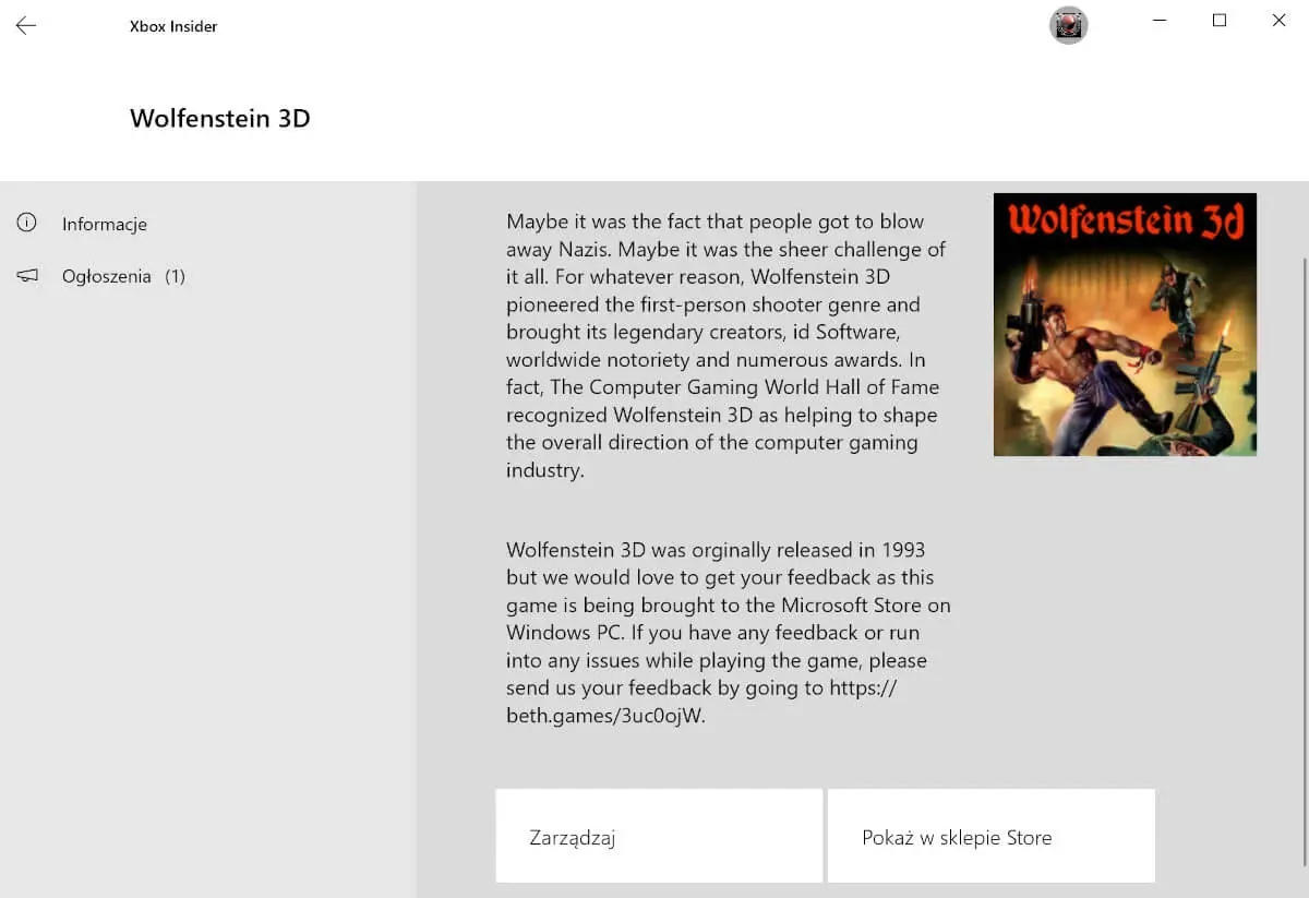 Kultowa klasyka za darmo. Odbierz Wolfenstein 3D i The Elder Scrolls II: Dagerfall