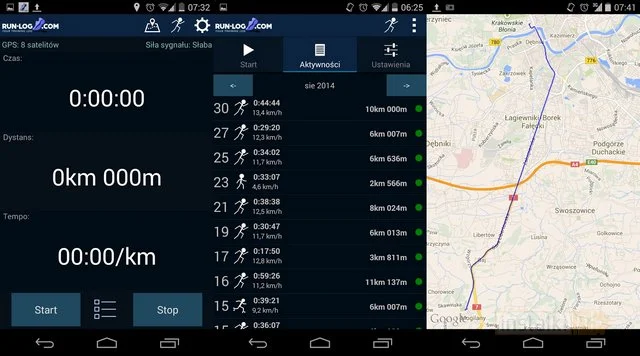 Bieganie rower Run-log