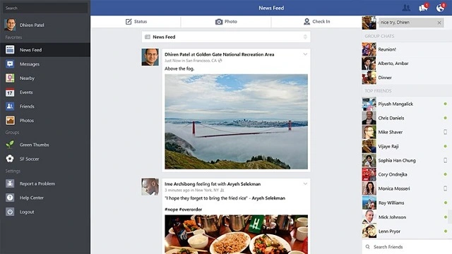 facebook windows