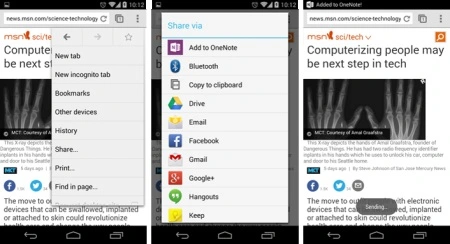 onenote android 1