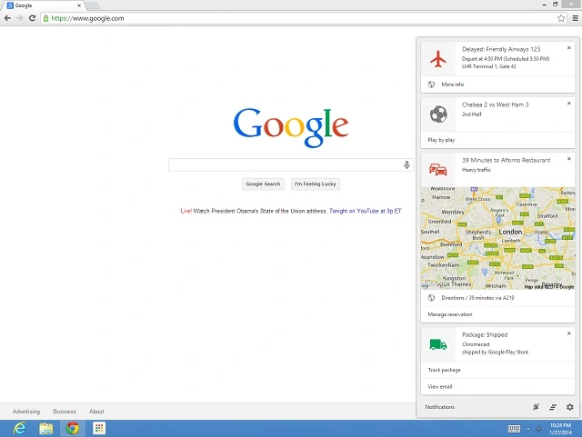 google now