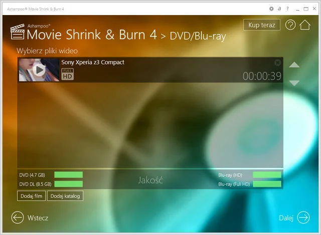 Ashampoo Movie Shrink & Burn