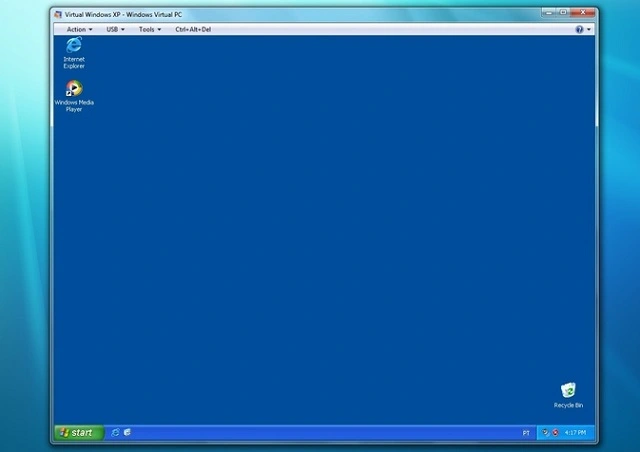 windows xp mode