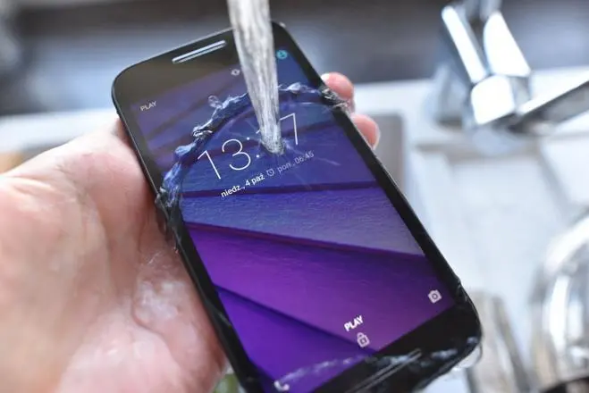 Moto G Wodoszczelność