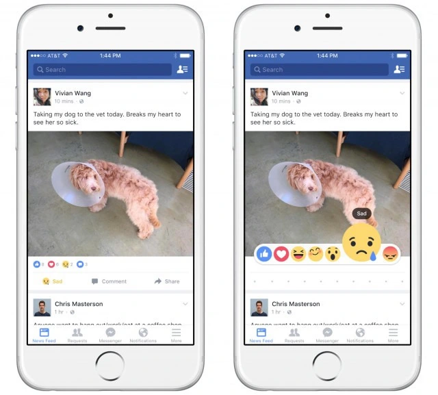 Facebook Reactions