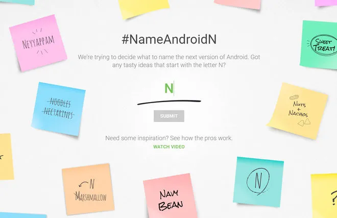 NameAndroidN