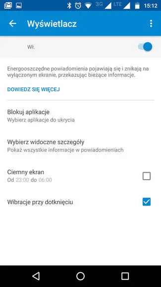 Moto G4 wyswietlacz