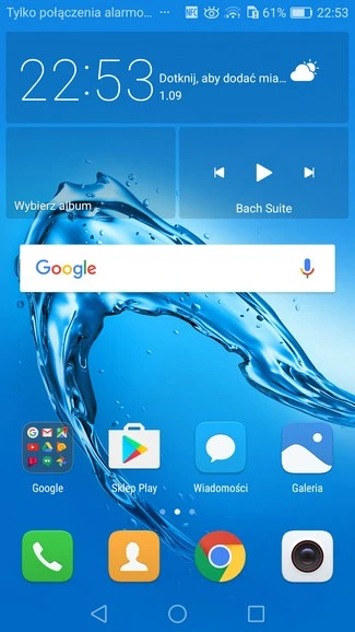 Huawei Nova Plus - ekran główny