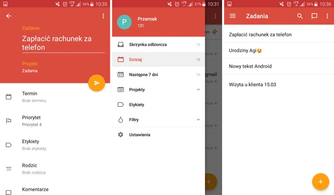 Todoist: lista zadań