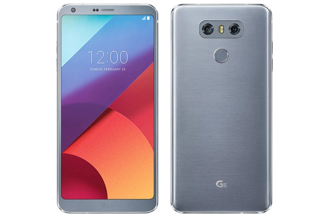 LG G6 Ice Platinum