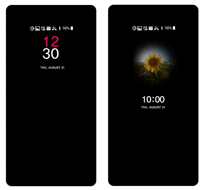LG V30 AOD scr 1