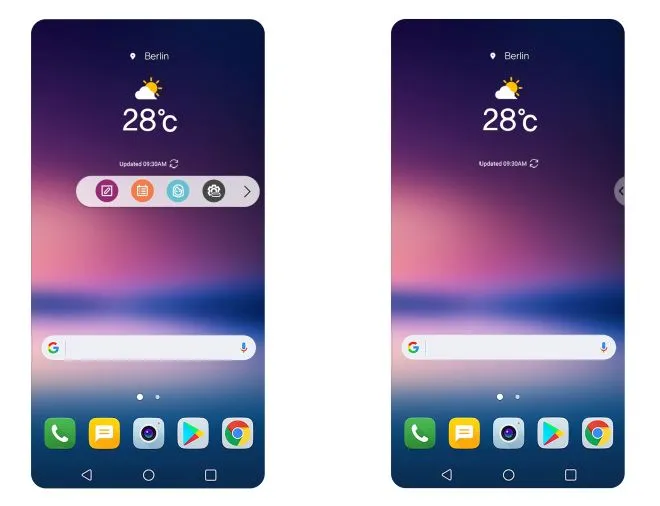 LG V30 Floating Bar mini