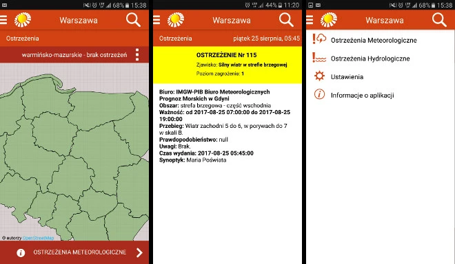 Pogodynka ALERT-IMGW