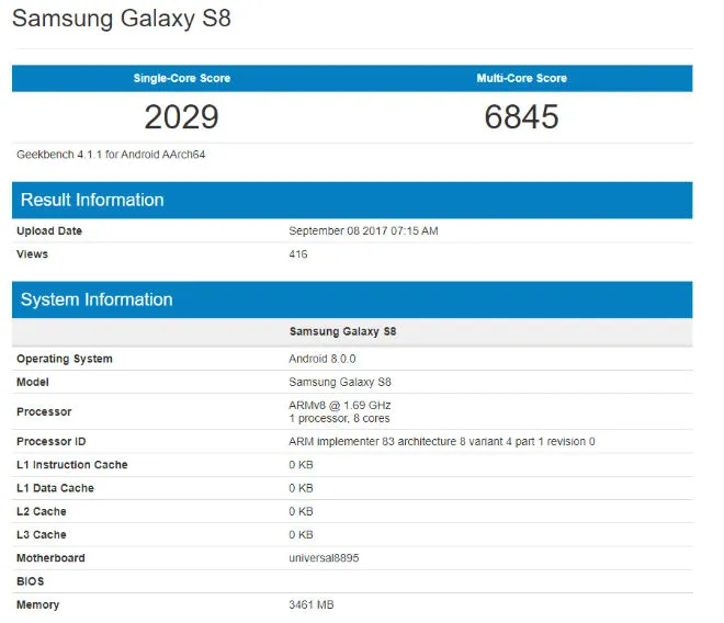 s8geekbench