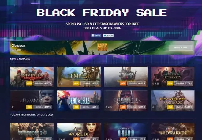 gog sale