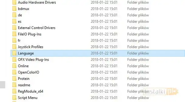 sony vegas pro spolszczenie