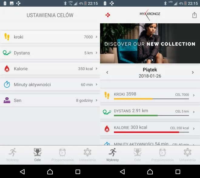 MyKronoz ZeTime apka
