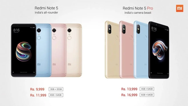 Redmi Note 5 ceny