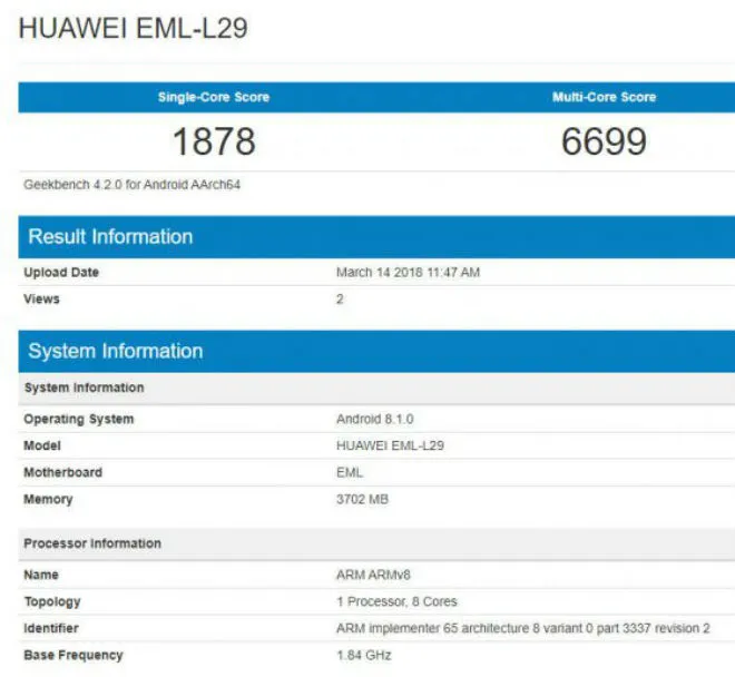 huaweip20geekbench2