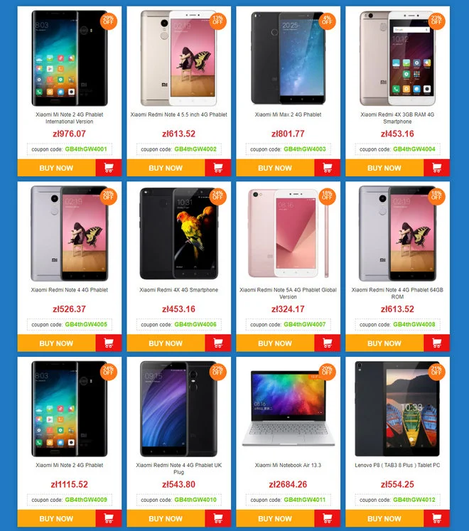 Promocje GB
