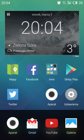 Podgląd aktywnych aplikacji