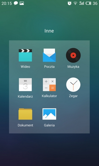 Folder z aplikacjami