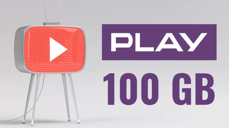 Masz Play na kartę? Teraz możesz otrzymać darmowe 100 GB na treści z YouTube