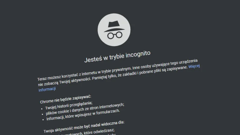 Nowa wersja Google Chrome ograniczy wykrywanie trybu incognito