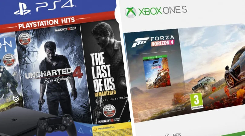 Konsole Playstation 4 i Xbox One S dziś na Allegro w rewelacyjnych cenach