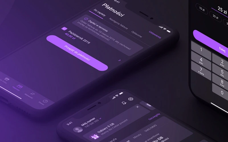 Tryb ciemny w nowej wersji aplikacji mobilnej Play24