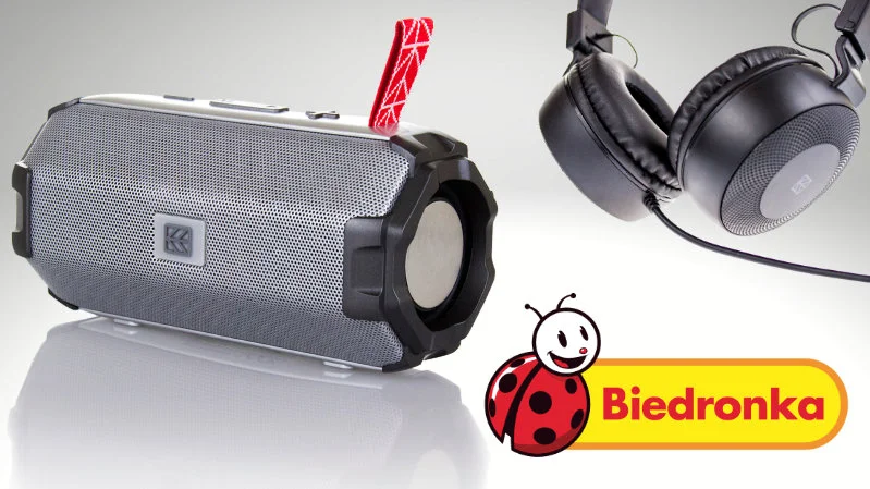 Wzmocniony głośnik, klawiatura, mysz i  słuchawki nauszne – te nowości już dostępne w Biedronce