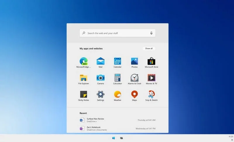 Menu Start w Windows 10 czeka rewolucja? Kafelki mogą zniknąć