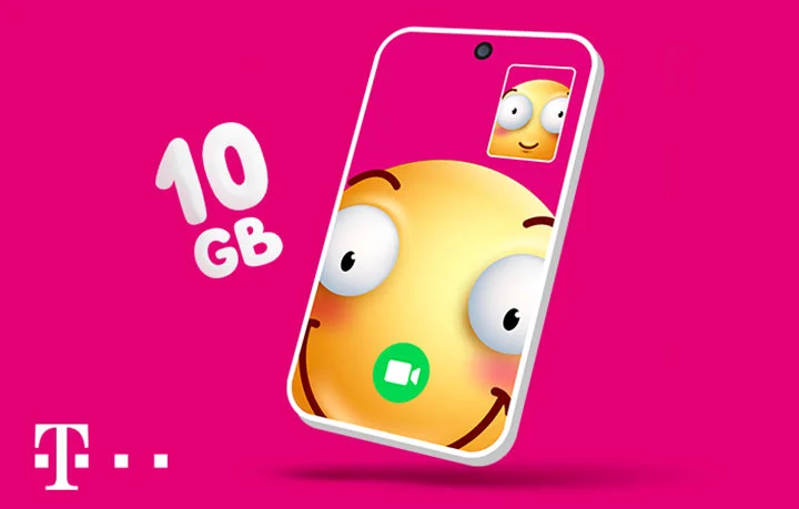 T‑Mobile rozdaje paczkę 10 GB dodatkowego internetu