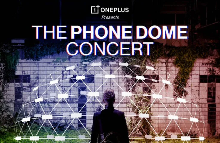 OnePlus organizuje interaktywny koncert w iglo zbudowanym z telefonów