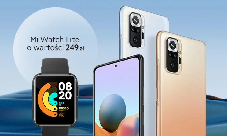 Wielkanocna promocja Xiaomi. Redmi Note 10 Pro w zestawie z Mi Watch Lite