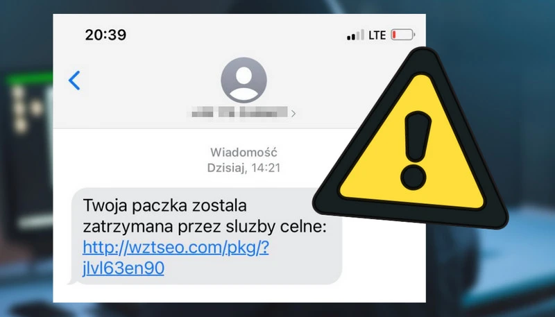 Twoja paczka została zatrzymana przez służby celne? Uwaga na fałszywe SMSy!