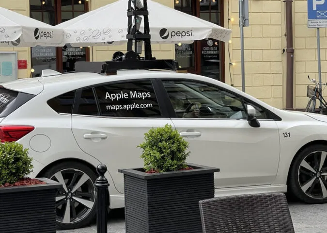 Samochody Apple skanują Polskę. Lepsze mapy na horyzoncie?
