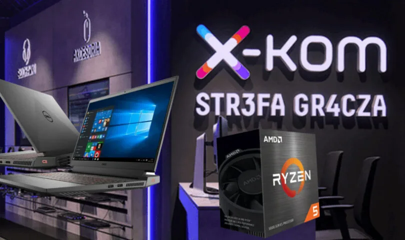 Cyber Monday w x-kom. Laptop gamingowy Dell, podzespoły i słuchawki w promocji