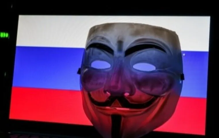 Grupa Anonymous w akcji. Włamali się do Banku Centralnego Rosji