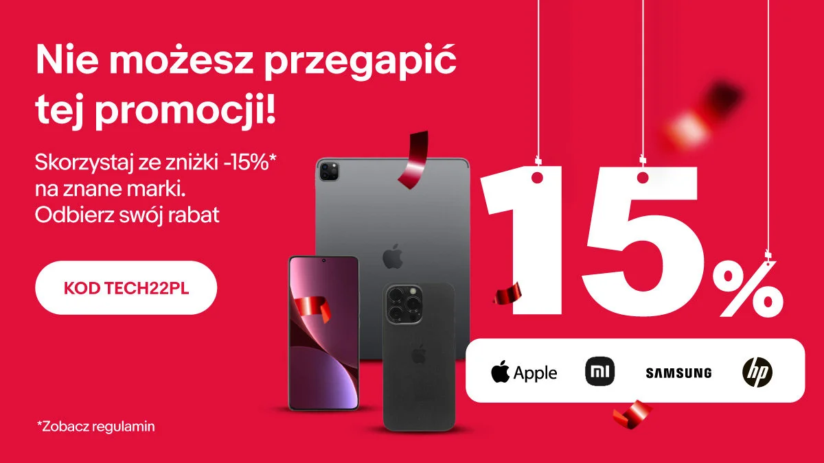 Elektronika taniej aż o 15 procent na eBay Polska. Promocja, którą grzech przegapić