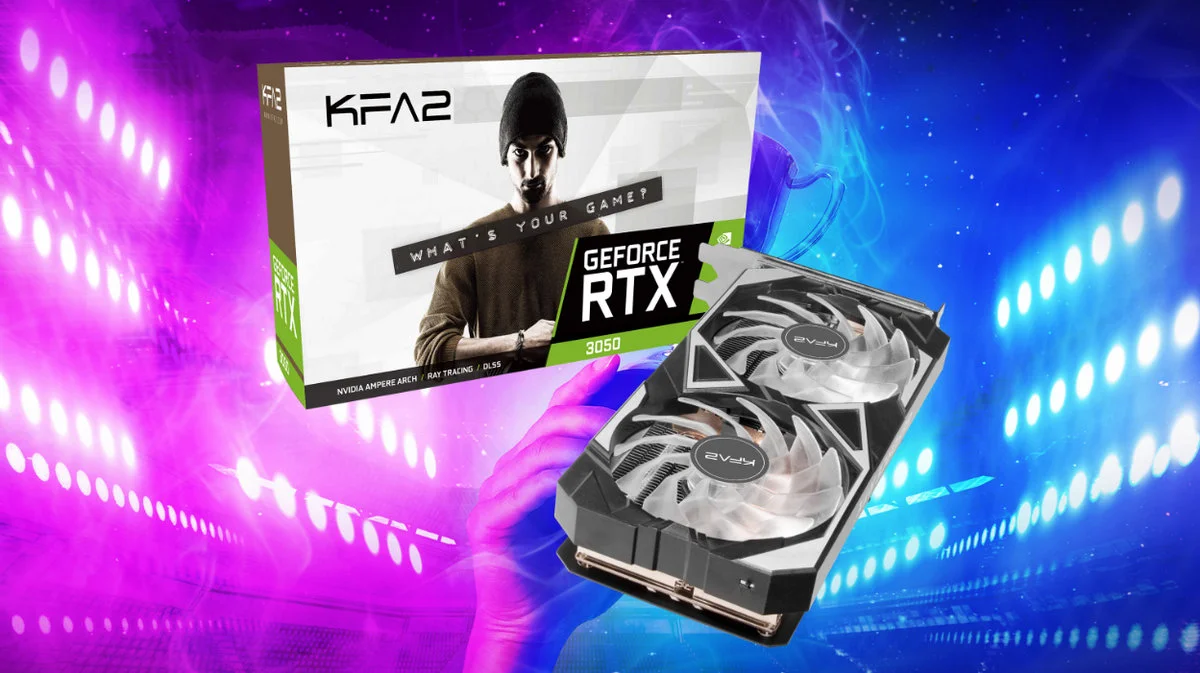 Konkurs. Wygraj KFA2 GeForce RTX 3050 EX i ulepsz swój komputer!