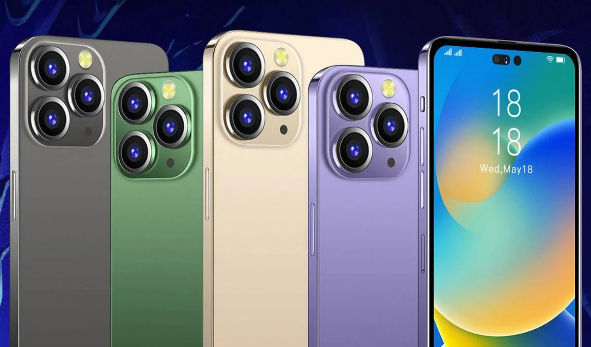 Nie wierzę, że ktoś sprzedaje tak ordynarne podróbki iPhone 14 Pro Max. Witajcie na AliExpress