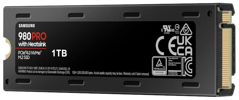 Samsung 980 Pro with Heatsink