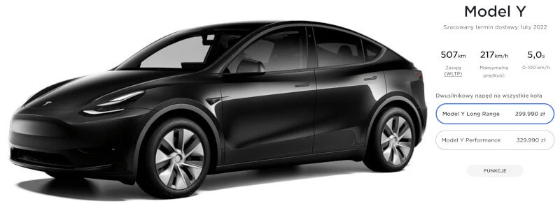 Coraz więcej układów AMD w samochodach Tesli. Także w Tesla Model Y