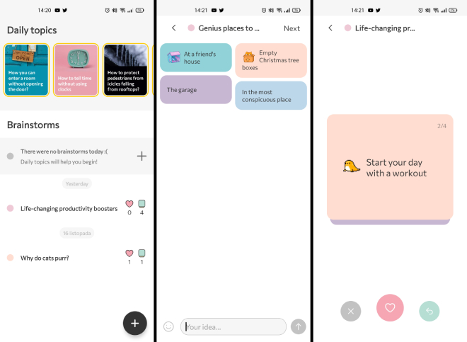 Brainstorm: Creativity Trainer