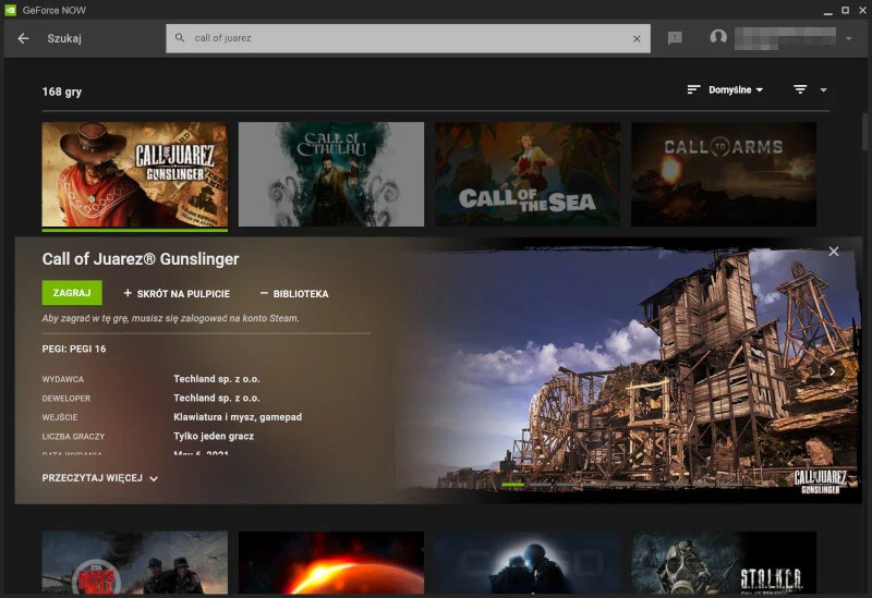Nowe gry w GeForce Now. W końcu połączysz konto z launcherem Ubisoftu przy logowaniu