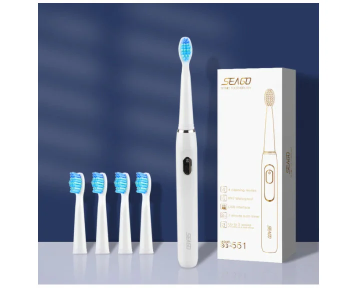 SEAGO - soniczna wodoodporna szczoteczka elektryczna